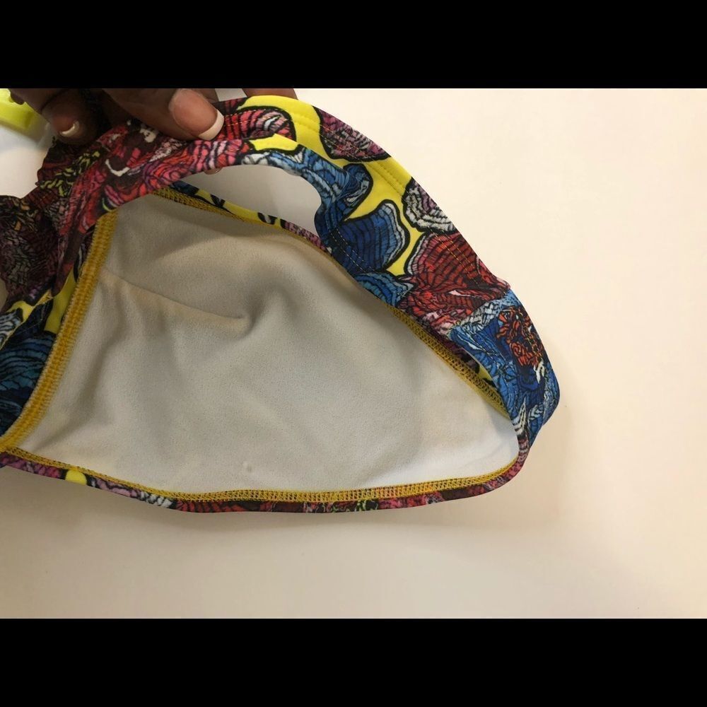 ASOS Swim floral bikini swim top size 6 - Picture 10 of 12